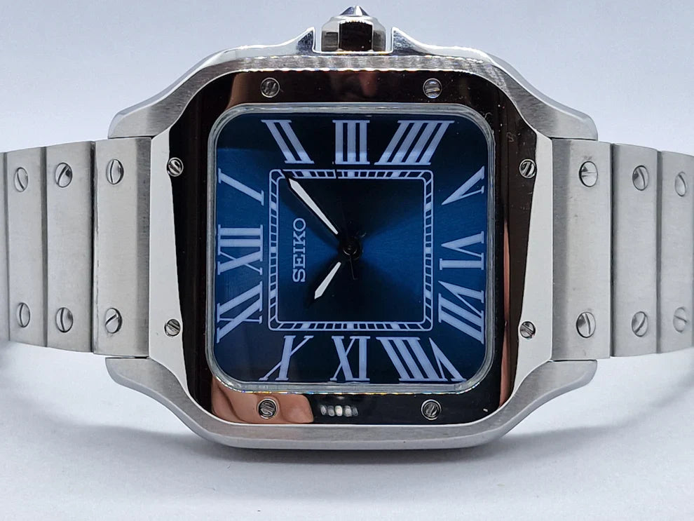 SANTOS MOD BLUE DIAL