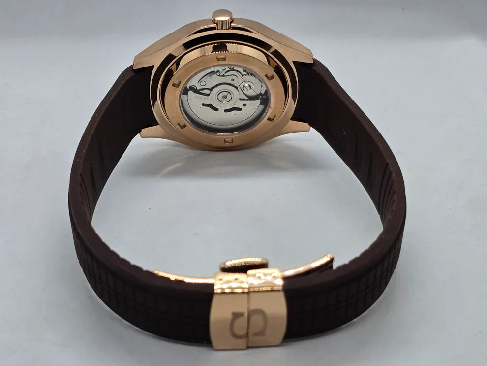 AQUANAUT MOD ROSE GOLD BROWN