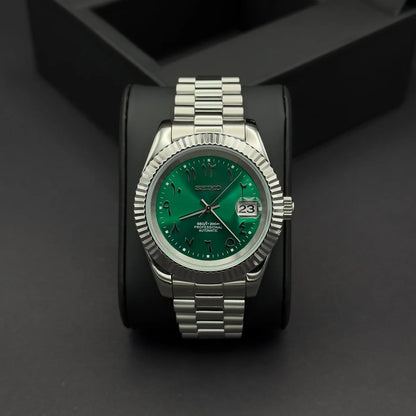 DATEJUST MOD ( ARABIC GREEN DIAL )