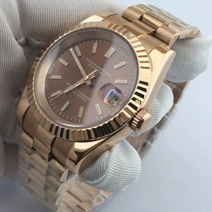 DATEJUST ROSE BORWN DIAL MOD